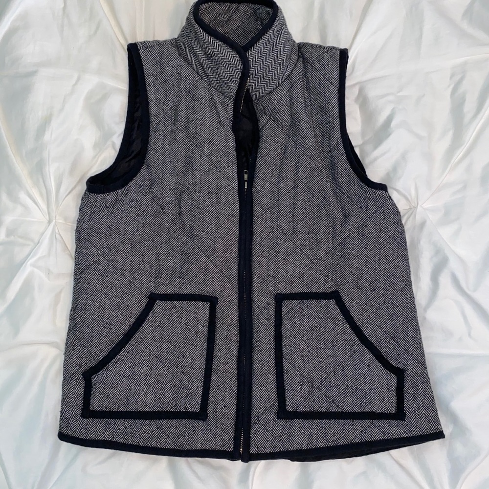 Boutique Inspired Herringbone Vest